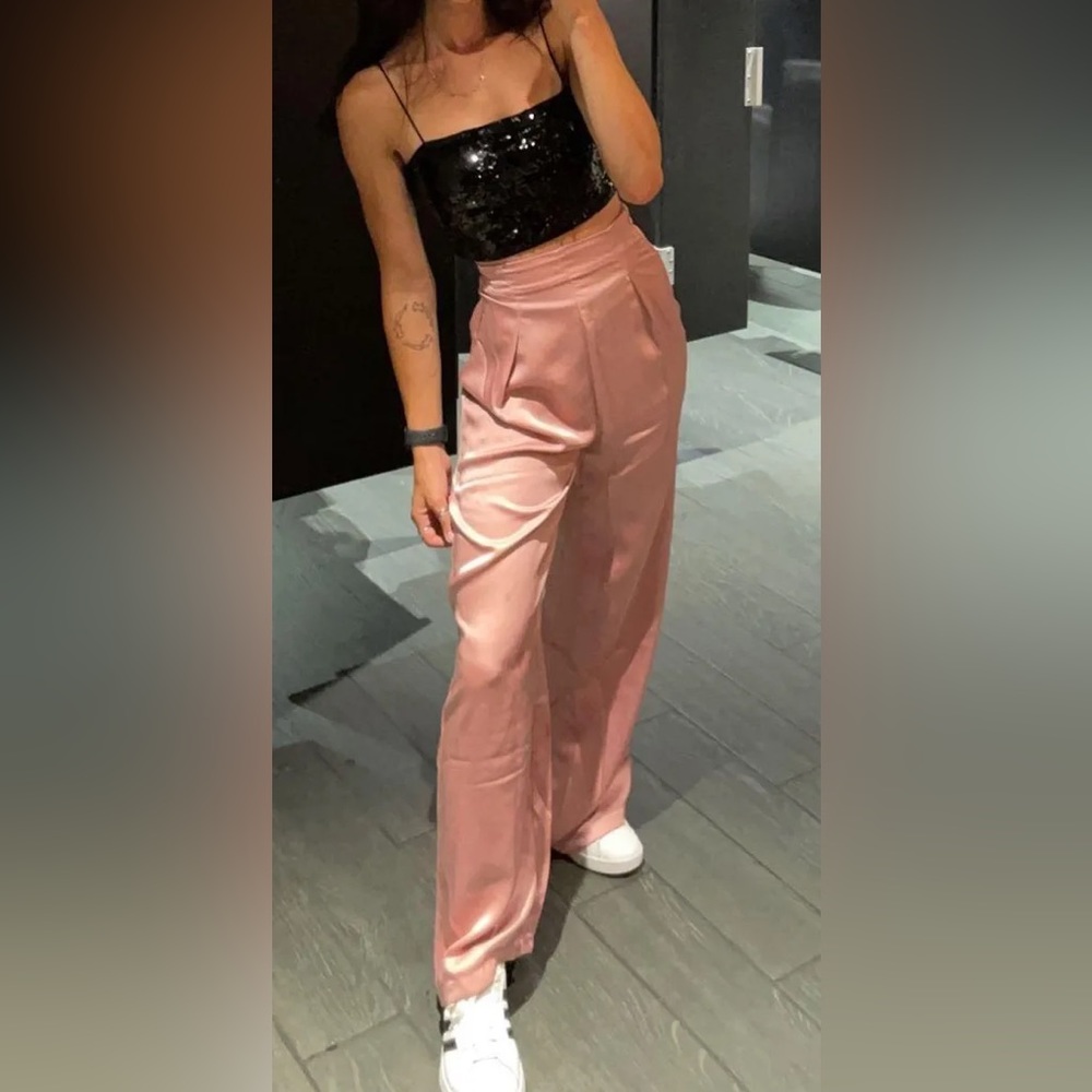 SHEIN Silky Pants